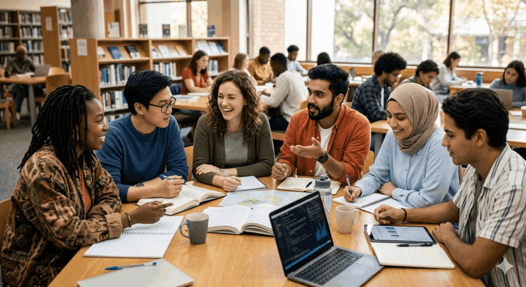 kulturell diverse Lerngruppe Studierende heimbildungsstaette.de Sidebar 1