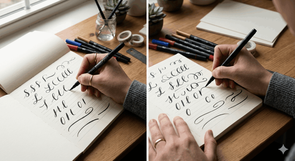 handletteringlernen.de Digital Lettering Kurs – Erfahrungen 2026